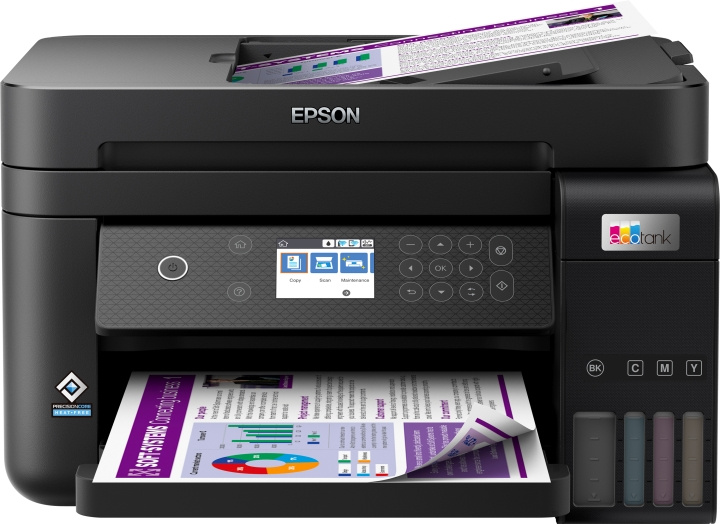 Epson Multifunctionele kleurenprinter EcoTank ET-3850 in de groep COMPUTERS & RANDAPPARATUUR / Printers & Accessoires / Printers / 3D-printer en Accessoires / Skrivare bij TP E-commerce Nordic AB (D14092)