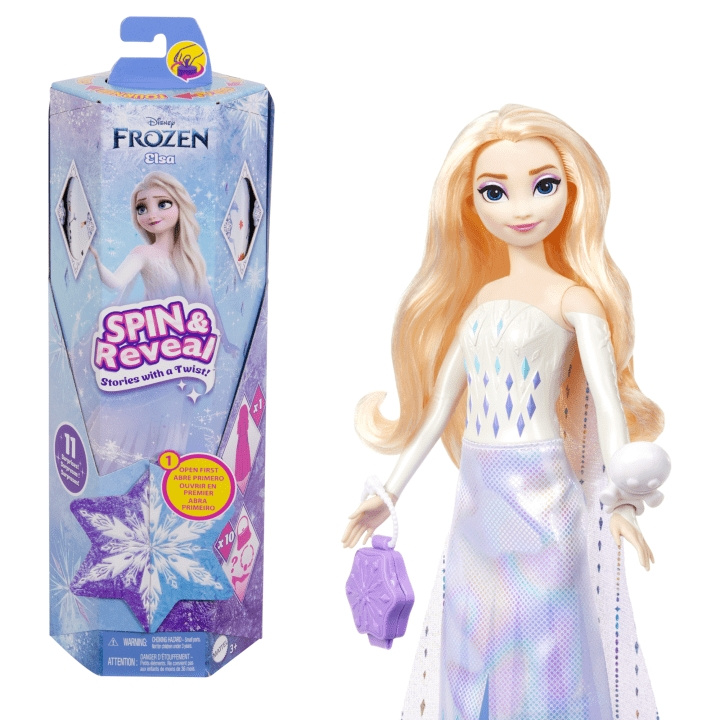 Disney Frozen - Draai & Onthul - Elsa (HTG25) in de groep SPEELGOED, KINDER- & BABYPRODUCTEN / Speelgoed / Docks & Accessoires bij TP E-commerce Nordic AB (D14104)