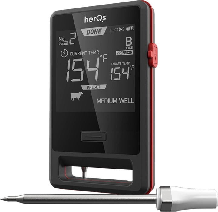 HerQs Pin Pro - Draadloze Thermometer in de groep HUISHOUDEN & TUIN / Tuinproducten / Barbecue & Accessoires bij TP E-commerce Nordic AB (D14129)