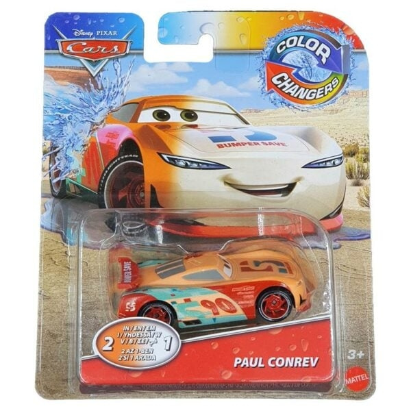 Disney Auto\'s - Kleurwisselaars - Paul Conrev in de groep SPEELGOED, KINDER- & BABYPRODUCTEN / Speelgoed / Speelgoedauto\'s bij TP E-commerce Nordic AB (D14134)