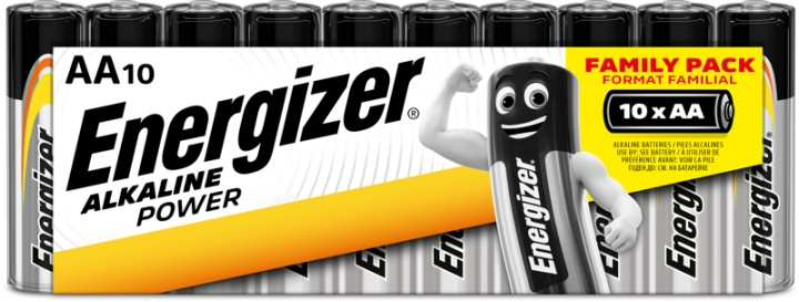 Energizer Power AA 10-pack lade in de groep HOME ELECTRONICS / Batterijen & Opladers / Batterijen bij TP E-commerce Nordic AB (D14180)