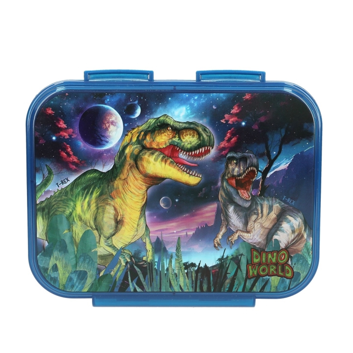 Dino World Lunchbox GALAXY - Blauw in de groep SPEELGOED, KINDER- & BABYPRODUCTEN / Eten & Drinken / Kinderservies bij TP E-commerce Nordic AB (D14205)