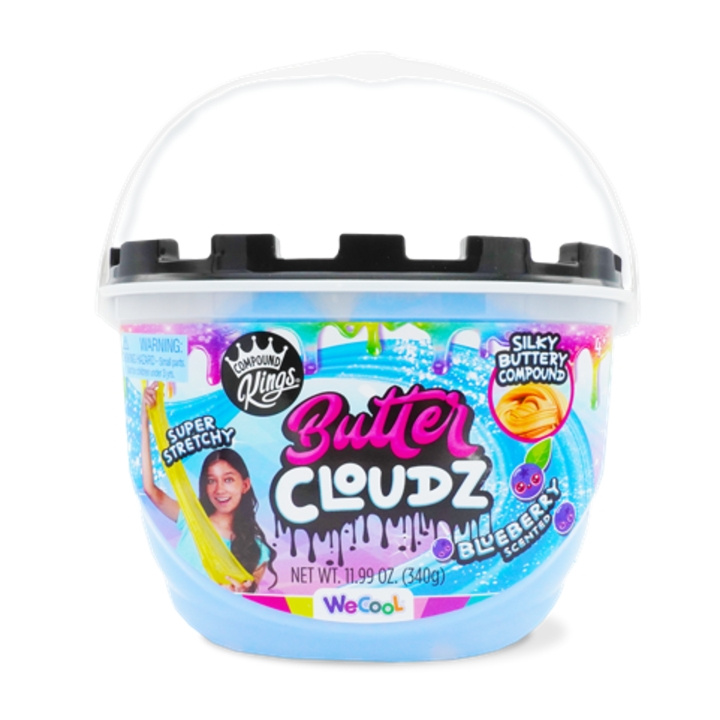 Compound Kings - Butter Cloudz (zwart deksel) Asstd, 340g, Geparfumeerd (40301) in de groep SPEELGOED, KINDER- & BABYPRODUCTEN / Speelgoed / Experimenteren en doe-het-zelf bij TP E-commerce Nordic AB (D14230)