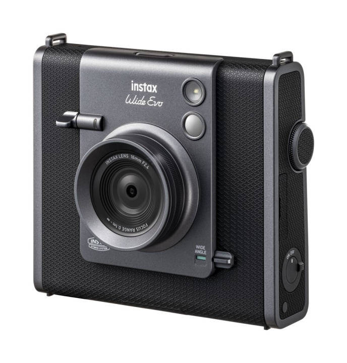 Fuji Instax Wide EVO Black hybride camera in de groep HOME ELECTRONICS / Foto & Video / Camera\'s bij TP E-commerce Nordic AB (D14287)