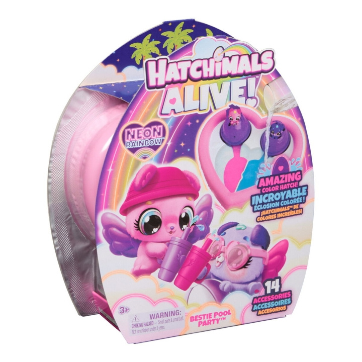 Hatchimals Levendige Bestie Zwembadfeest - (6072786) in de groep SPEELGOED, KINDER- & BABYPRODUCTEN / Speelgoed / Speelgoed bij TP E-commerce Nordic AB (D14291)