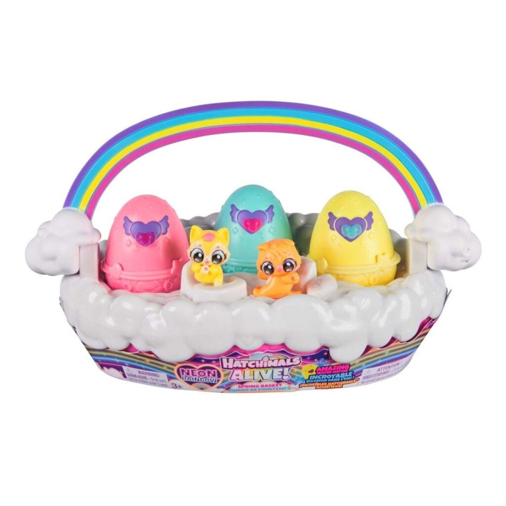 Hatchimals Levende Neon Regenboog Mand - (6072741) in de groep SPEELGOED, KINDER- & BABYPRODUCTEN / Speelgoed / Speelset bij TP E-commerce Nordic AB (D14292)