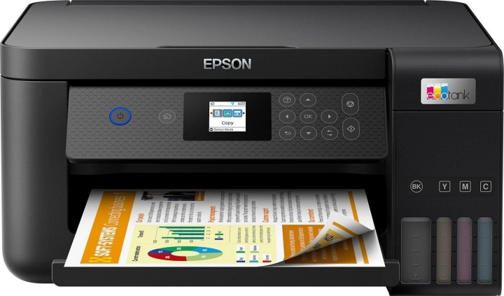 Epson EcoTank ET-2850 alles-in-één multifunctionele inkjetprinter in de groep COMPUTERS & RANDAPPARATUUR / Printers & Accessoires / Printers / 3D-printer en Accessoires / Skrivare bij TP E-commerce Nordic AB (D14307)