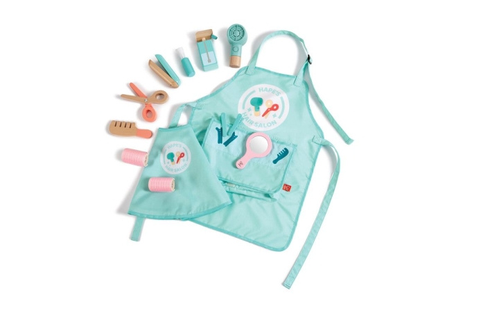 Hape Kapsalon set (87-3060) in de groep SPEELGOED, KINDER- & BABYPRODUCTEN / Speelgoed / Klein huis en rollenspel bij TP E-commerce Nordic AB (D14308)