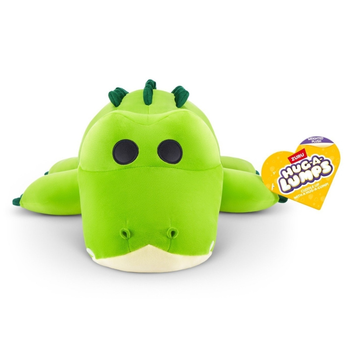 HUG-A-LUMPS Knuffelen - S1,Bulk - Groene Krokodil in de groep SPEELGOED, KINDER- & BABYPRODUCTEN / Babyspeelgoed / Knuffels bij TP E-commerce Nordic AB (D14328)