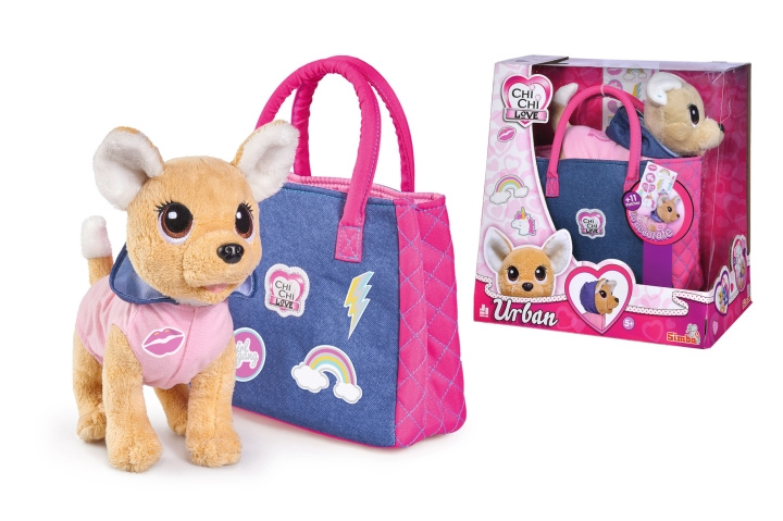 Chi Chi Love Urban Chihuahua w/tas 20cm (I-105893244) in de groep SPEELGOED, KINDER- & BABYPRODUCTEN / Speelgoed / Klein huis en rollenspel bij TP E-commerce Nordic AB (D14342)