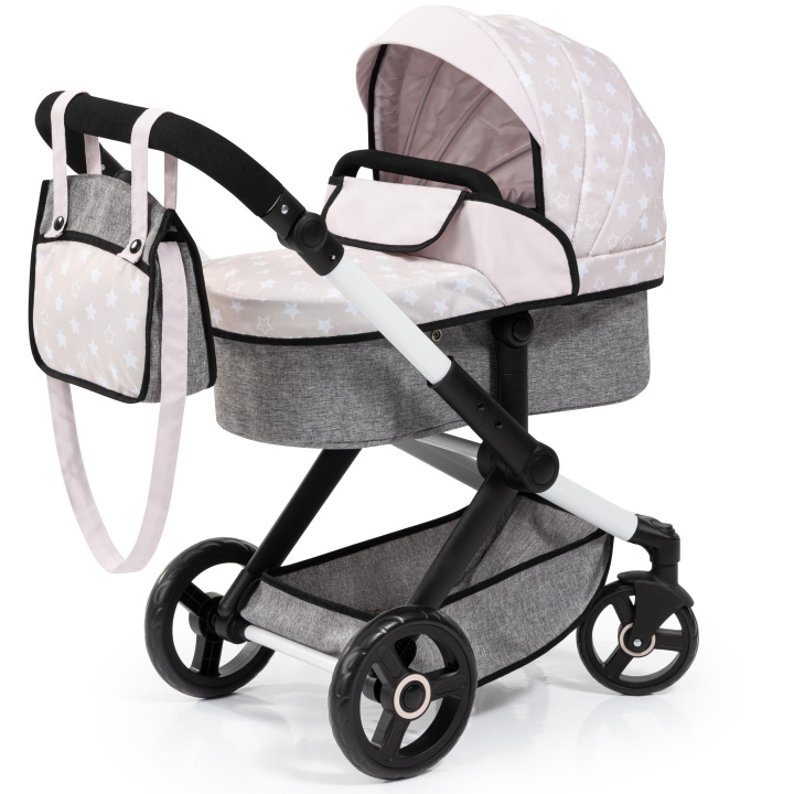 Bayer Poppenwagen Xeo - Roze/Grijs (17031AA) in de groep SPEELGOED, KINDER- & BABYPRODUCTEN / Speelgoed / Docks & Accessoires bij TP E-commerce Nordic AB (D14357)