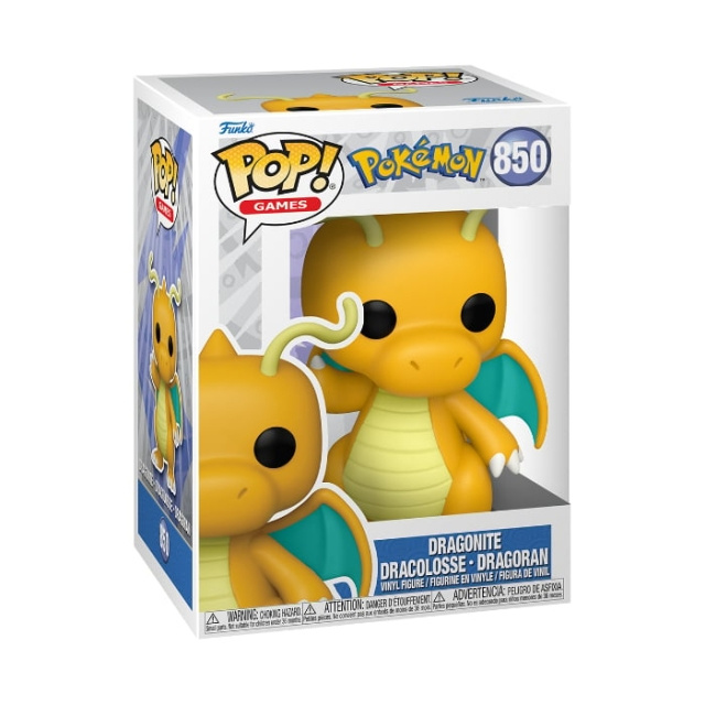 Funko Pop! POP Vinyl Pokemon Dragonite (74220) in de groep SPEELGOED, KINDER- & BABYPRODUCTEN / Speelgoed / Figuren, Miniaturen & accessoires bij TP E-commerce Nordic AB (D14412)