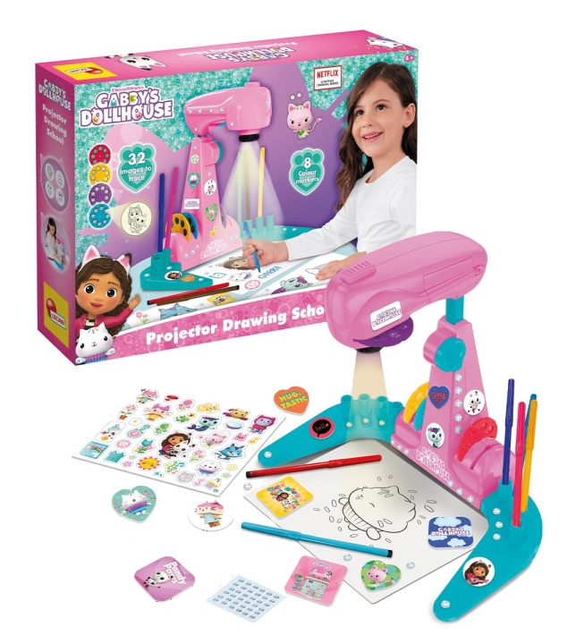 Gabby\'s Dollhouse Projectorset (31489) in de groep SPEELGOED, KINDER- & BABYPRODUCTEN / Speelgoed / Experimenteren en doe-het-zelf bij TP E-commerce Nordic AB (D14424)