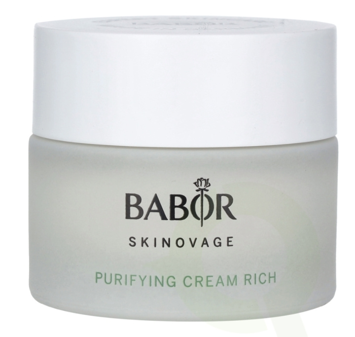 Babor Skinovage Purifying Cream Rich 50 ml in de groep BEAUTY & HEALTH / Huidsverzorging / Gezicht / Dagcrème bij TP E-commerce Nordic AB (D14514)