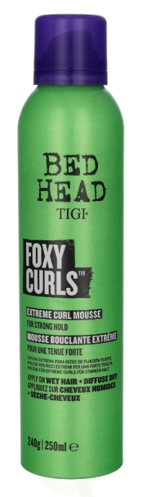 TIGI BH Foxy Curls Extreme Curl Mousse 250 ml For Strong Hold in de groep BEAUTY & HEALTH / Haar & Styling / Hair styling / Haarmousse bij TP E-commerce Nordic AB (D14552)