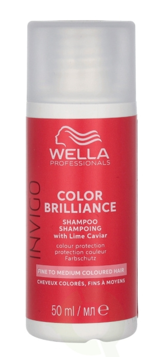 Wella Invigo - Color Brilliance Color Protection Shampoo 50 ml Fine/Normal in de groep BEAUTY & HEALTH / Haar & Styling / Haarverzorging / Shampoo bij TP E-commerce Nordic AB (D14554)