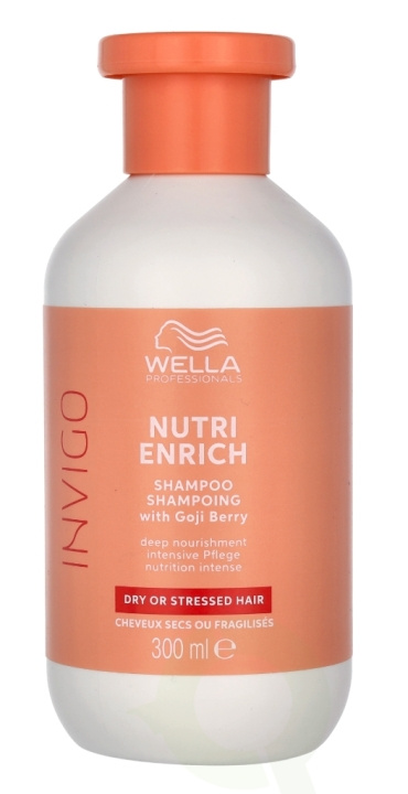 Wella Invigo - Nutri-Enrich Deep Nourishing Shampoo 300 ml With Goji Berry in de groep BEAUTY & HEALTH / Haar & Styling / Haarverzorging / Shampoo bij TP E-commerce Nordic AB (D14555)