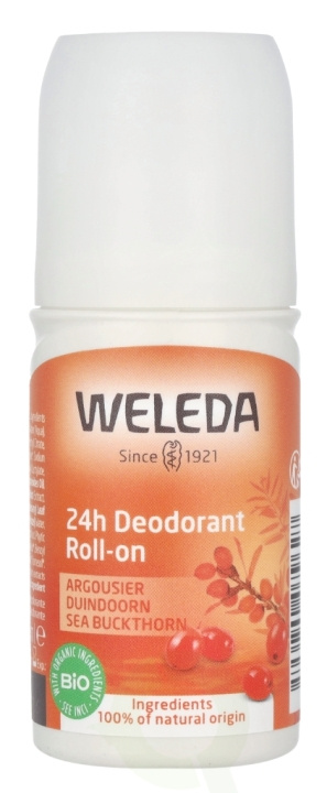 Weleda Sea Buckthorn 24H Roll-On Deodorant 50 ml in de groep BEAUTY & HEALTH / Geuren & Parfum / Deodorant / Deodorant voor mannen bij TP E-commerce Nordic AB (D14585)