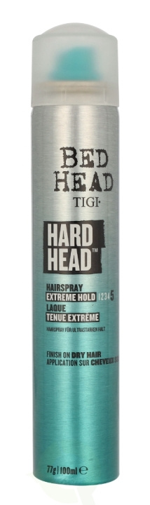 TIGI BH Hard Head Hairspray 100 ml Extreme Hold 5 in de groep BEAUTY & HEALTH / Haar & Styling / Hair styling / Haarlak bij TP E-commerce Nordic AB (D14590)