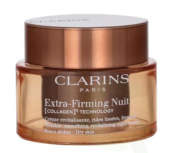 Clarins Extra Firming Night Cream 50 ml For Dry Skin in de groep BEAUTY & HEALTH / Huidsverzorging / Gezicht / Nachtcrème bij TP E-commerce Nordic AB (D14776)