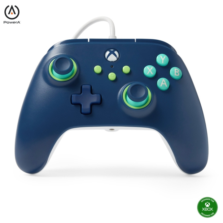 PowerA Bedrade controller - Mariner blauw (Xbox serie X - S) in de groep HOME ELECTRONICS / Spelconsoles en accessoires / Xbox Series X bij TP E-commerce Nordic AB (D15321)