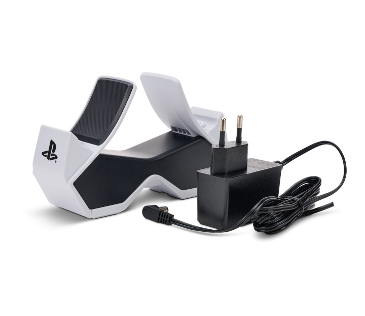 PowerA Dubbel oplaadstation voor Dualsense draadloze controllers /PS5 in de groep HOME ELECTRONICS / Spelconsoles en accessoires / Sony PlayStation 5 bij TP E-commerce Nordic AB (D15666)