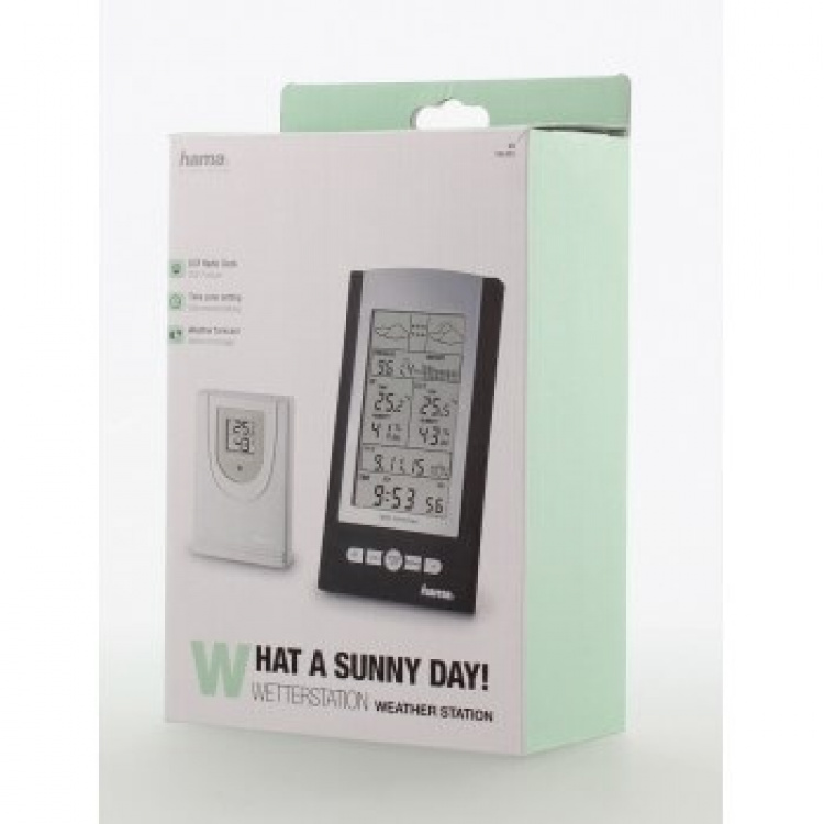 HAMA Weatherstation EWS-800 Black HAMA Weatherstation EWS-800 Black
