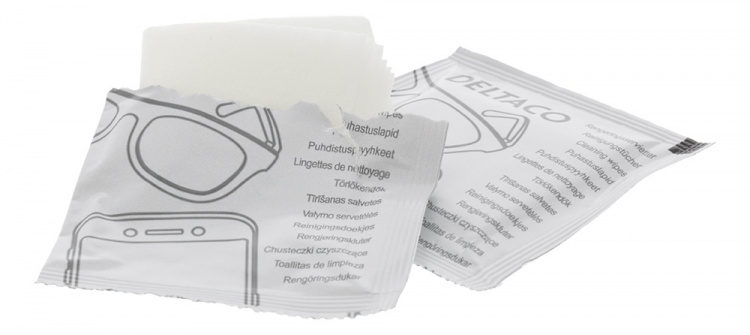 DELTACO Office cleaning wipes for smartphone, 1-pack 52pcs DELTACO Office cleaning wipes for smartphone, 1-pack 52pcs